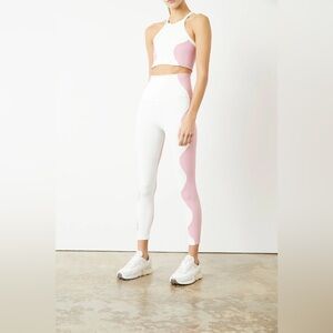 Port de Bras Chantilly/Pink Bubble Leggings Size M Activewear From Anthropologie